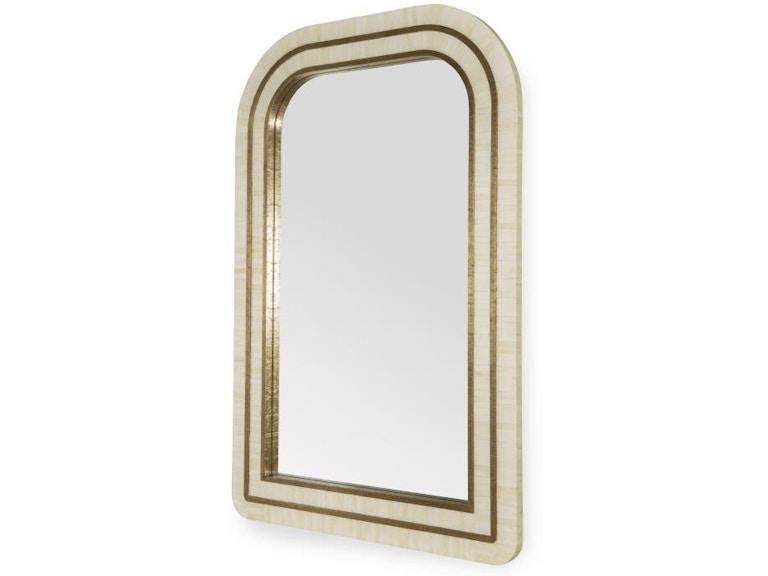Century Furniture Tallulah Bone And Gold Mirror SFA-6370-V1