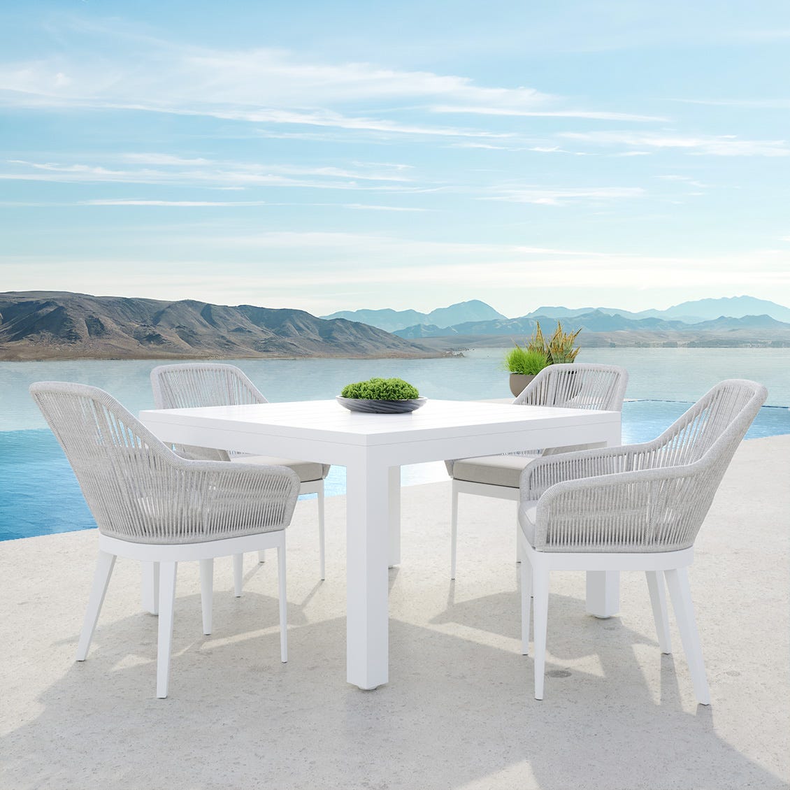Newport 48" Square Dining Table