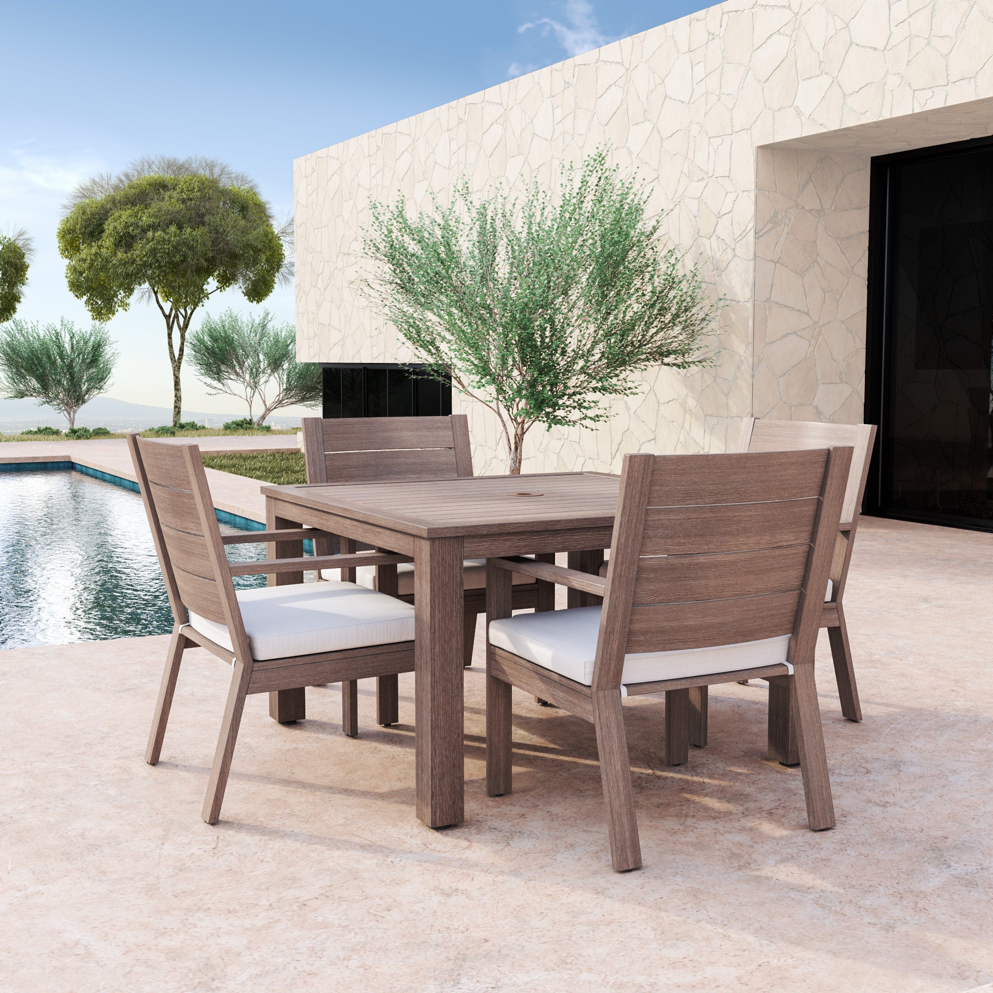 Laguna 48" Square Table
