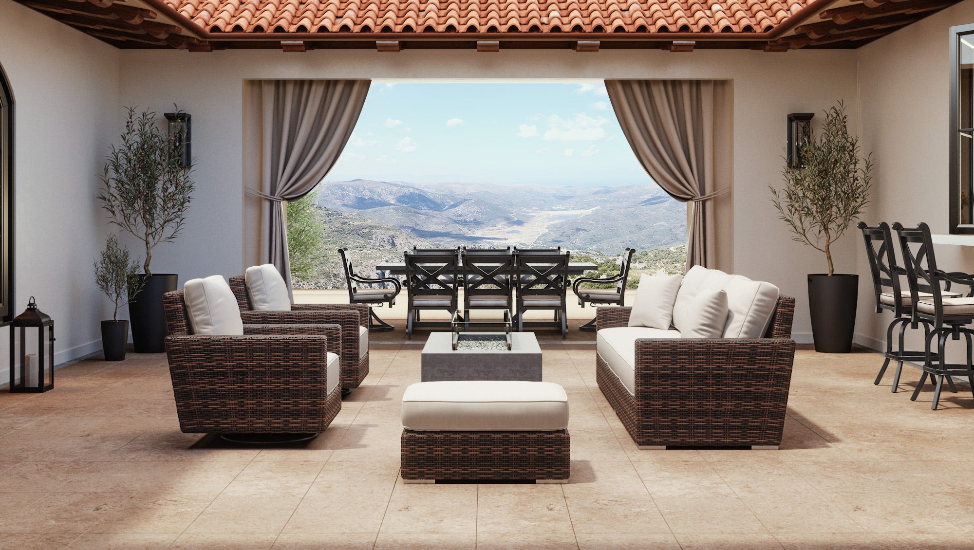 Montecito Sofa Detail Image