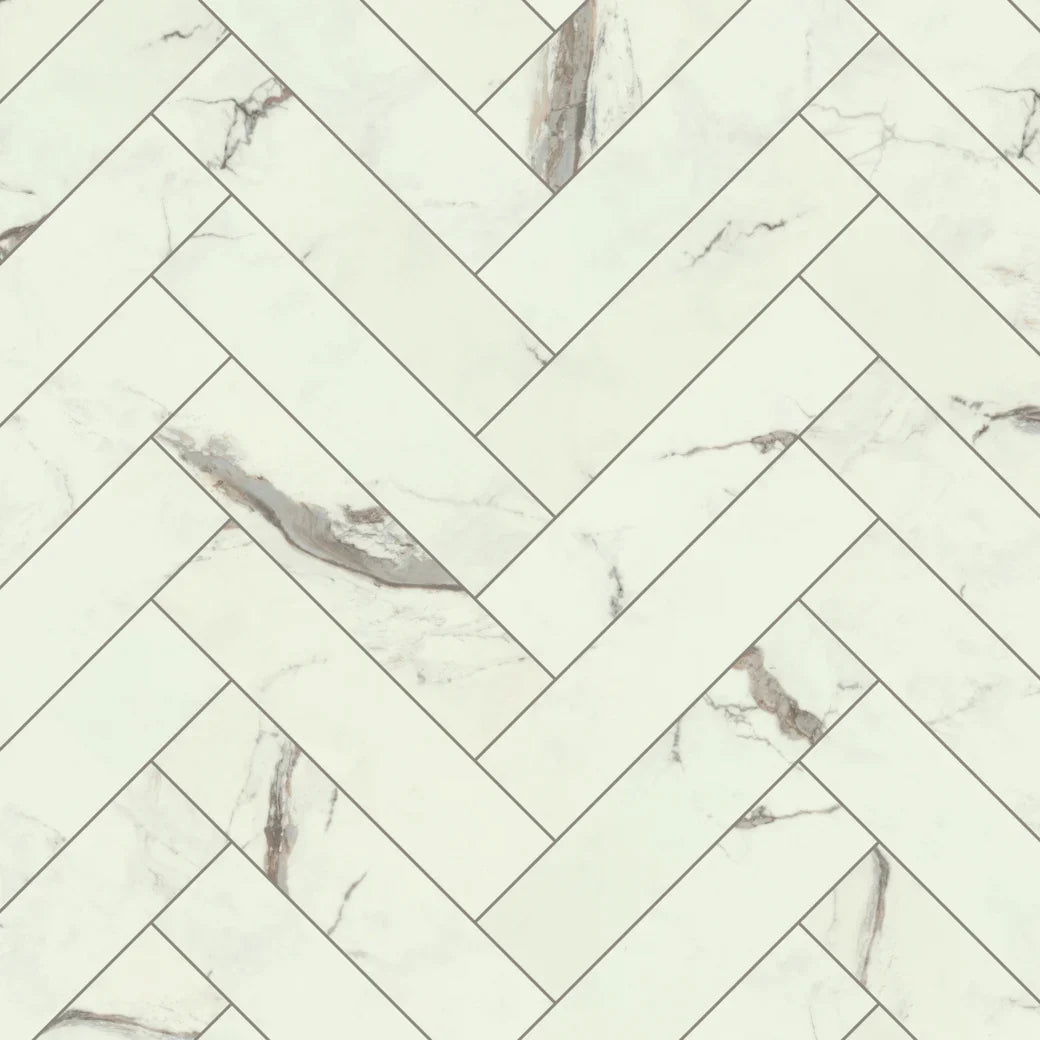Karndean Luxury Vinyl Korlok Select Tile Brunella Marble 24"x6"