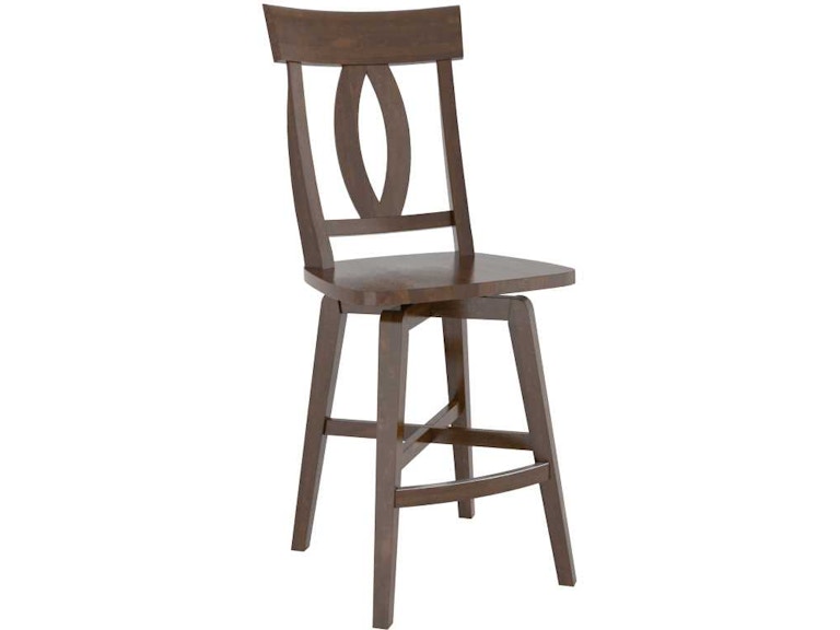 Canadel Wood Fixed Stool SNF071001919M24