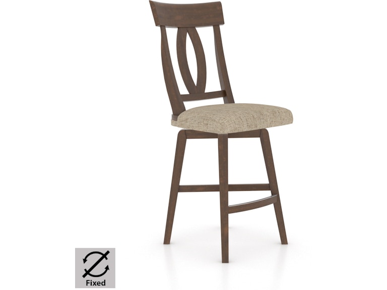 Canadel Upholstered Fixed Stool SNF071007U19M24