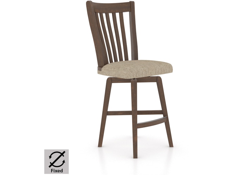 Canadel Upholstered Fixed Stool SNF071197U19M24
