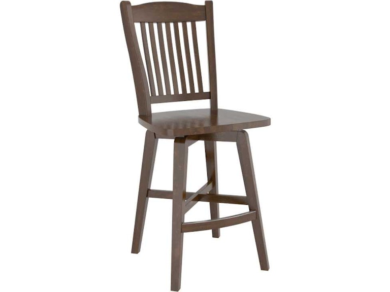 Canadel Wood Fixed Stool SNF072321919M24