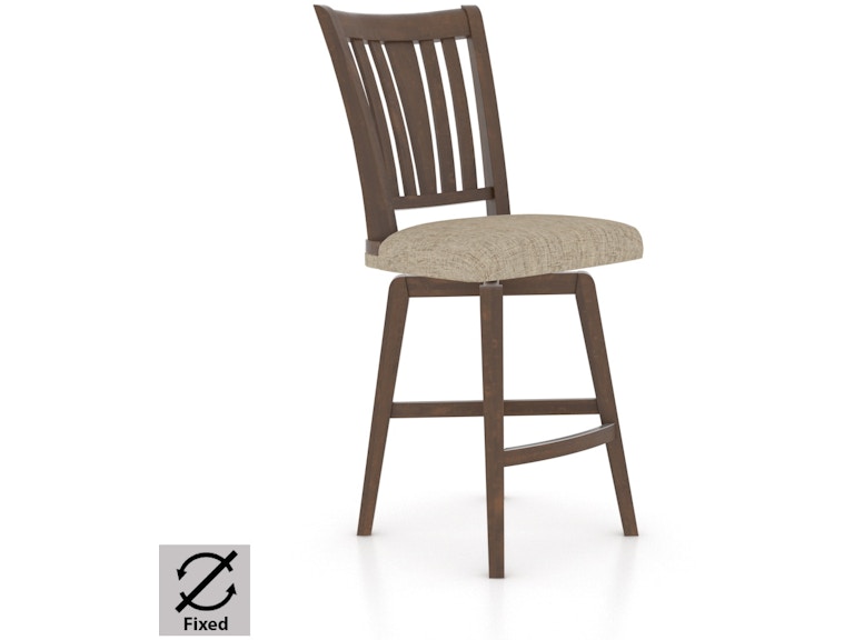Canadel Upholstered Fixed Stool SNF073517U19M24