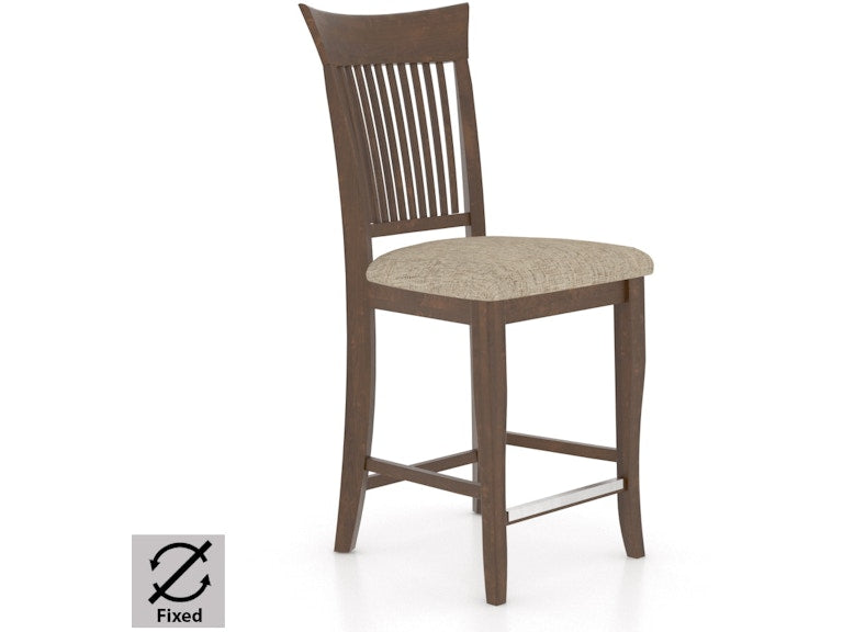 Canadel Upholstered Fixed Stool SNF082707U19M24