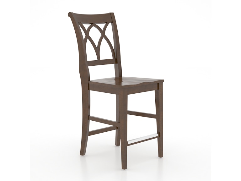 Canadel Wood Fixed Stool SNF083001919M24
