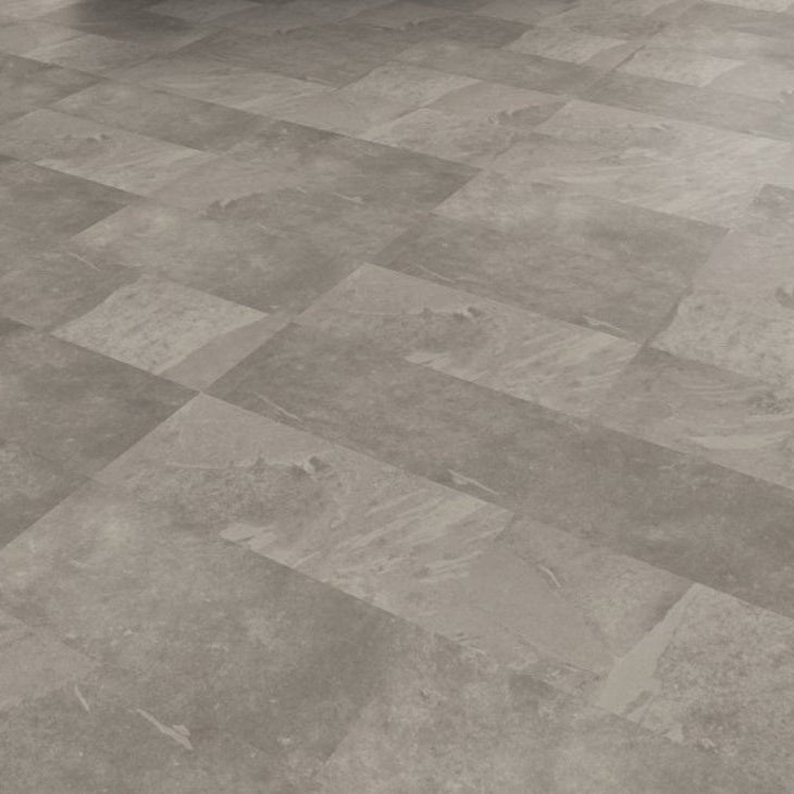 Karndean Luxury Vinyl Knight Tile Grey Riven Slate
