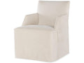 Century Furniture Stefano Skirted Chair - Taupe Suede (Stocked) TS-CCA-3180-6SK-V1
