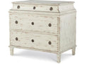 Century Furniture Alexandre I Nightstand - Swedish Scraped Bone TSA-222-V1