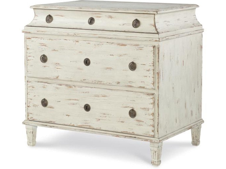 Century Furniture Alexandre I Nightstand - Swedish Scraped Bone TSA-222-V1