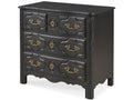 Century Furniture Louis Xiv Nightstand - French Ebonized Noir TSA-224-V1
