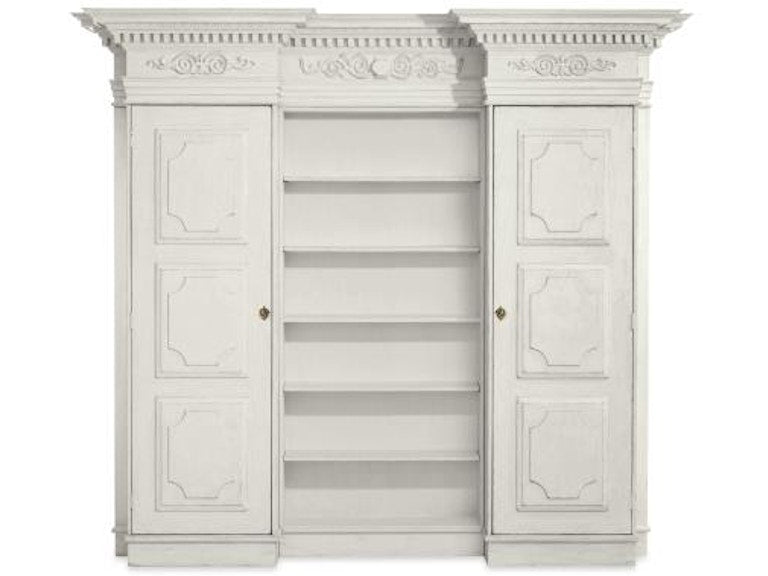 Century Furniture Grande Fountainebleau Bibliotheque - Swedish Aged Cream TSA-775-V2