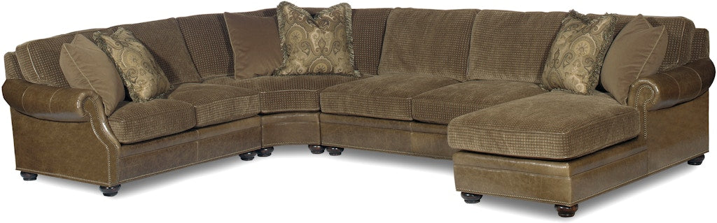 Bradington Young Warner Right Arm Facing Chaise Lounge 220-42