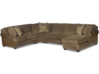 Bradington Young Warner Left Arm Facing Loveseat 220-57