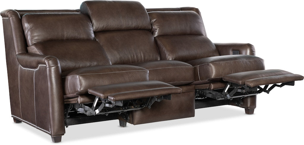 Bradington Young Kylan Reclining Sofa with Power Headrest 910-90