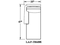 Bradington Young Warner Left Arm Facing Chaise Lounge 220-41