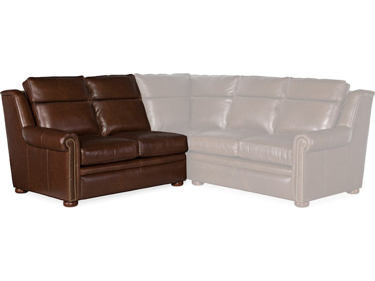 Bradington Young Reece Left Arm Facing Loveseat - Two Piece Back 202-57-2