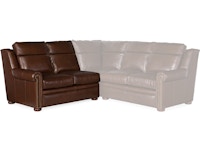 Bradington Young Reece Left Arm Facing Loveseat - Two Piece Back 202-57-2