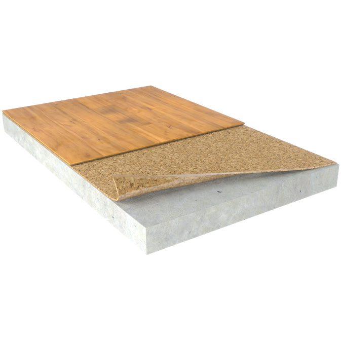 Warm & Quiet Cork Underlayment with Vapor Barrier