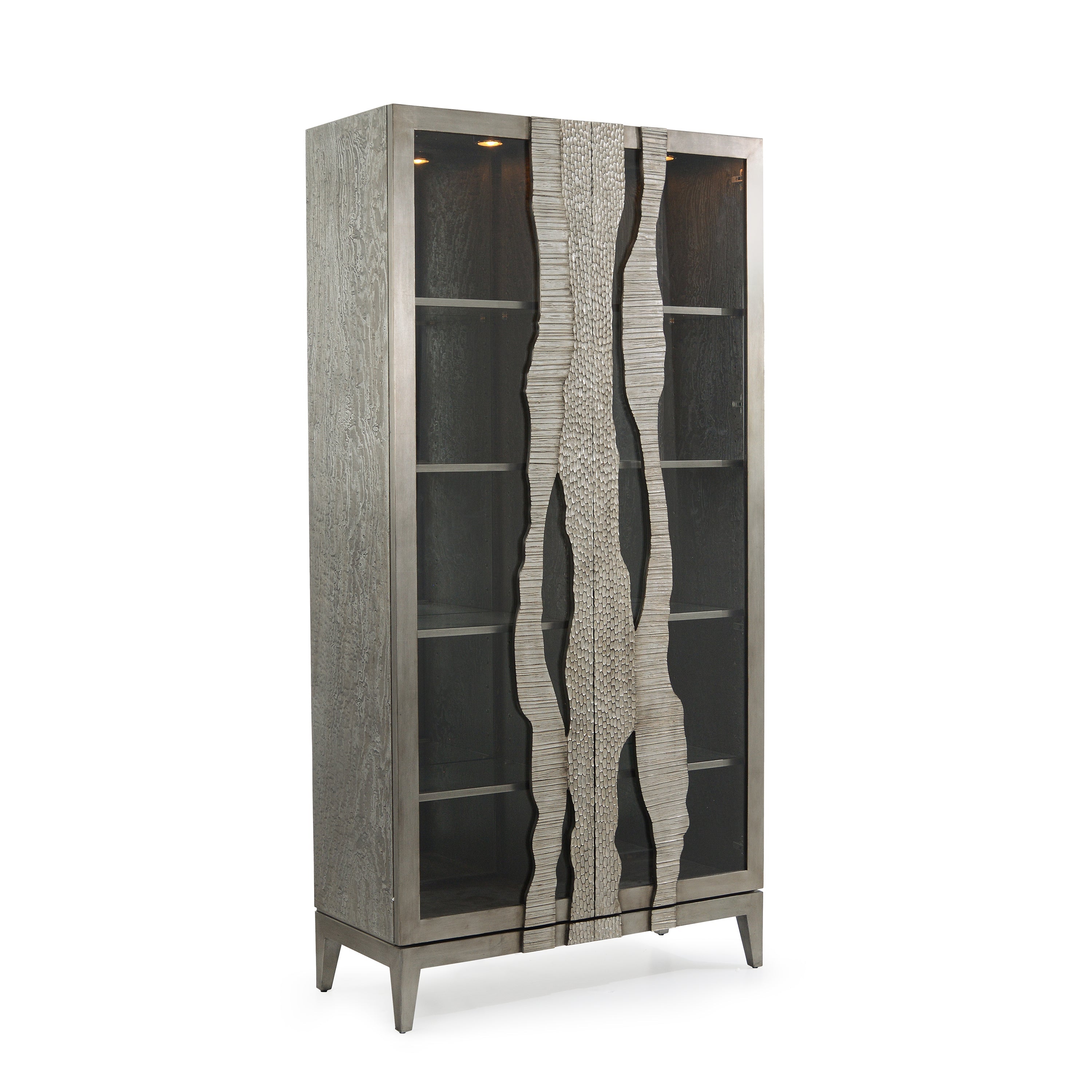 River's Edge Silver Display Cabinet | John-Richard - EUR-04-0732