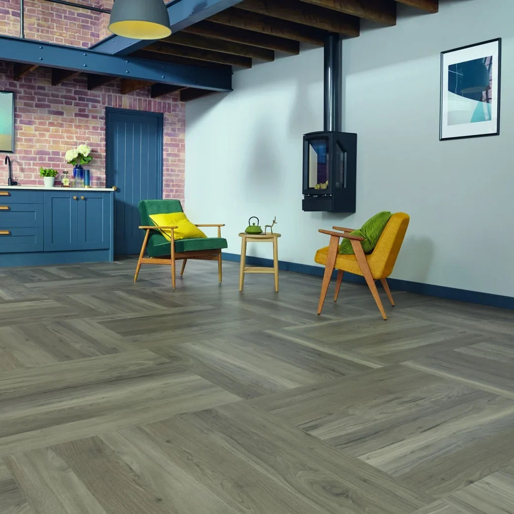 Karndean Luxury Vinyl Opus Bleached Grey Walnut