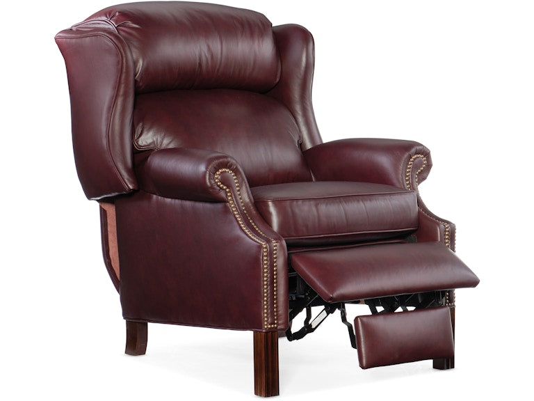 Bradington Young Chippendale Reclining Wing Chair 4114