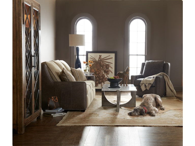 Bradington Young Nicoletta Reclining Sofa with Power Headrest 968-90