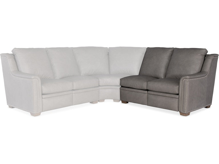 Bradington Young Raiden Right Arm Facing Reclining Loveseat with Power Headrest 204-56