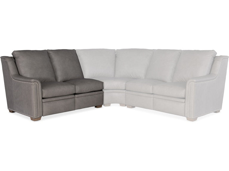 Bradington Young Raiden Left Arm Facing Reclining Loveseat with Power Headrest 204-55