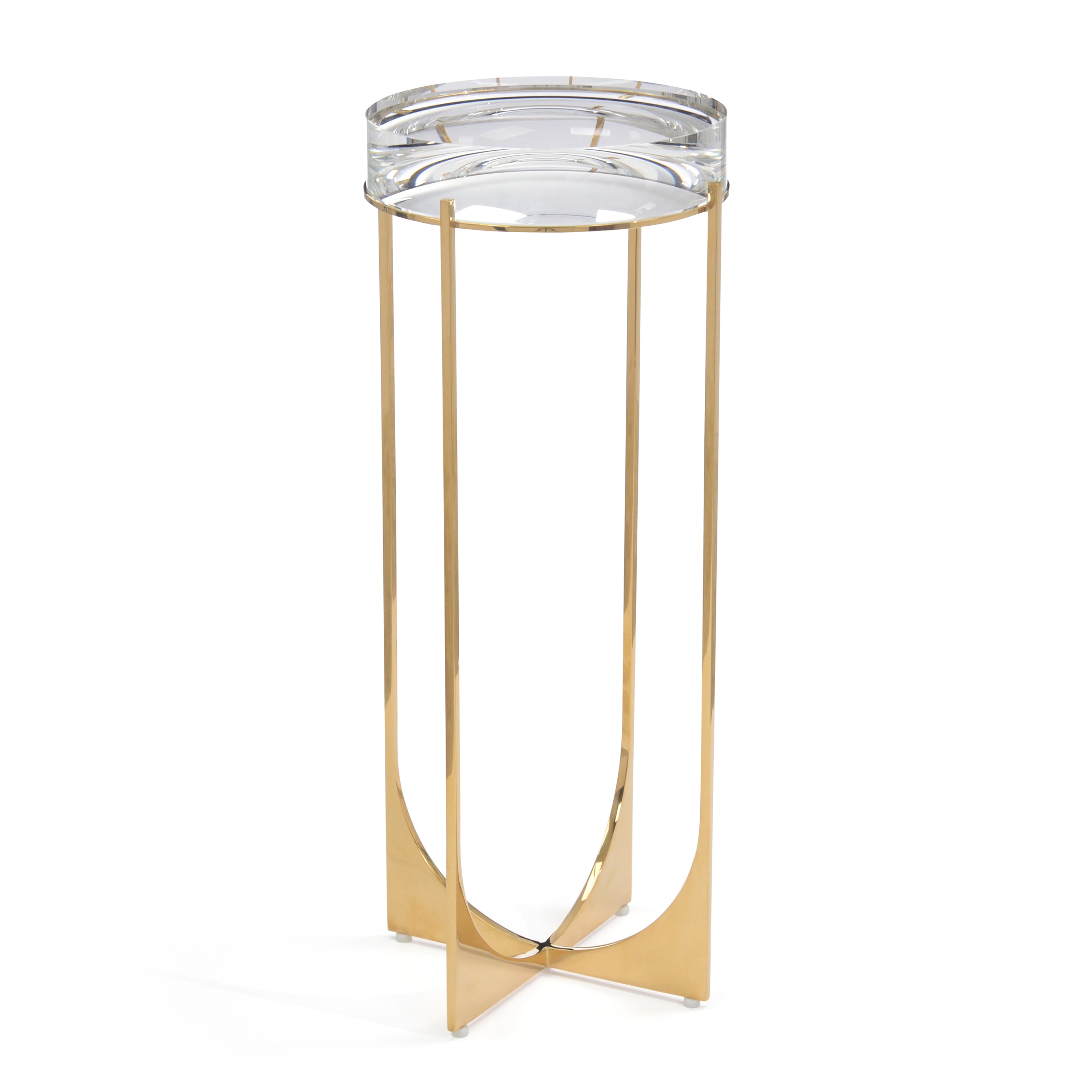 Svelte Martini Table II, Brass | John-Richard - JFD-0315