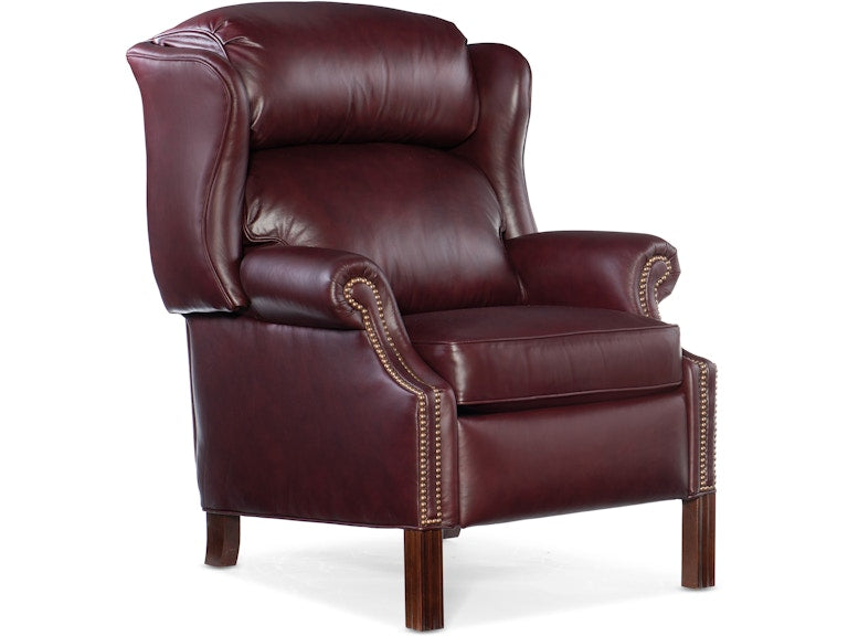 Bradington Young Chippendale Reclining Wing Chair 4114