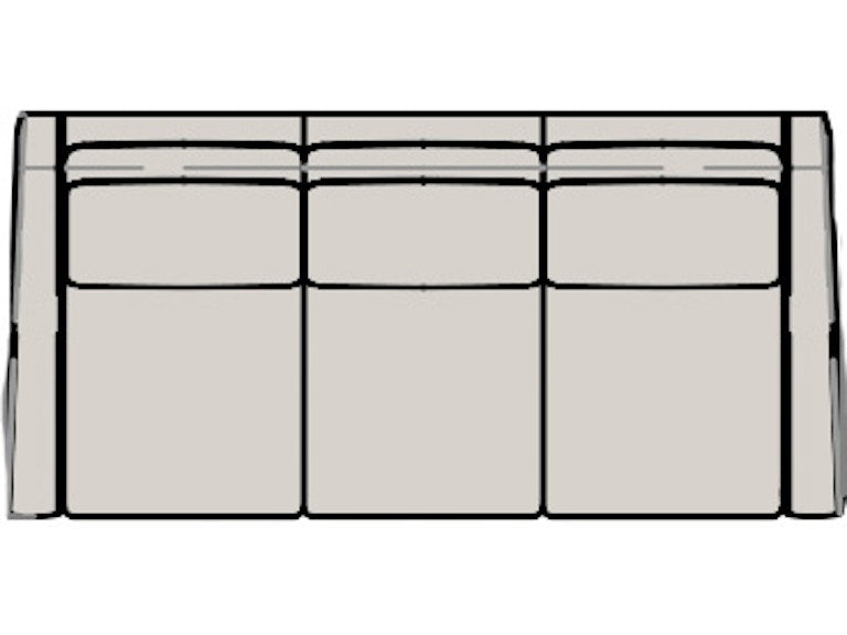 Bradington Young Reece Sofa - Two Piece Back 202-95-2