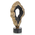 Fluctuating Black Geode Sculpture | John-Richard - JRA-14207