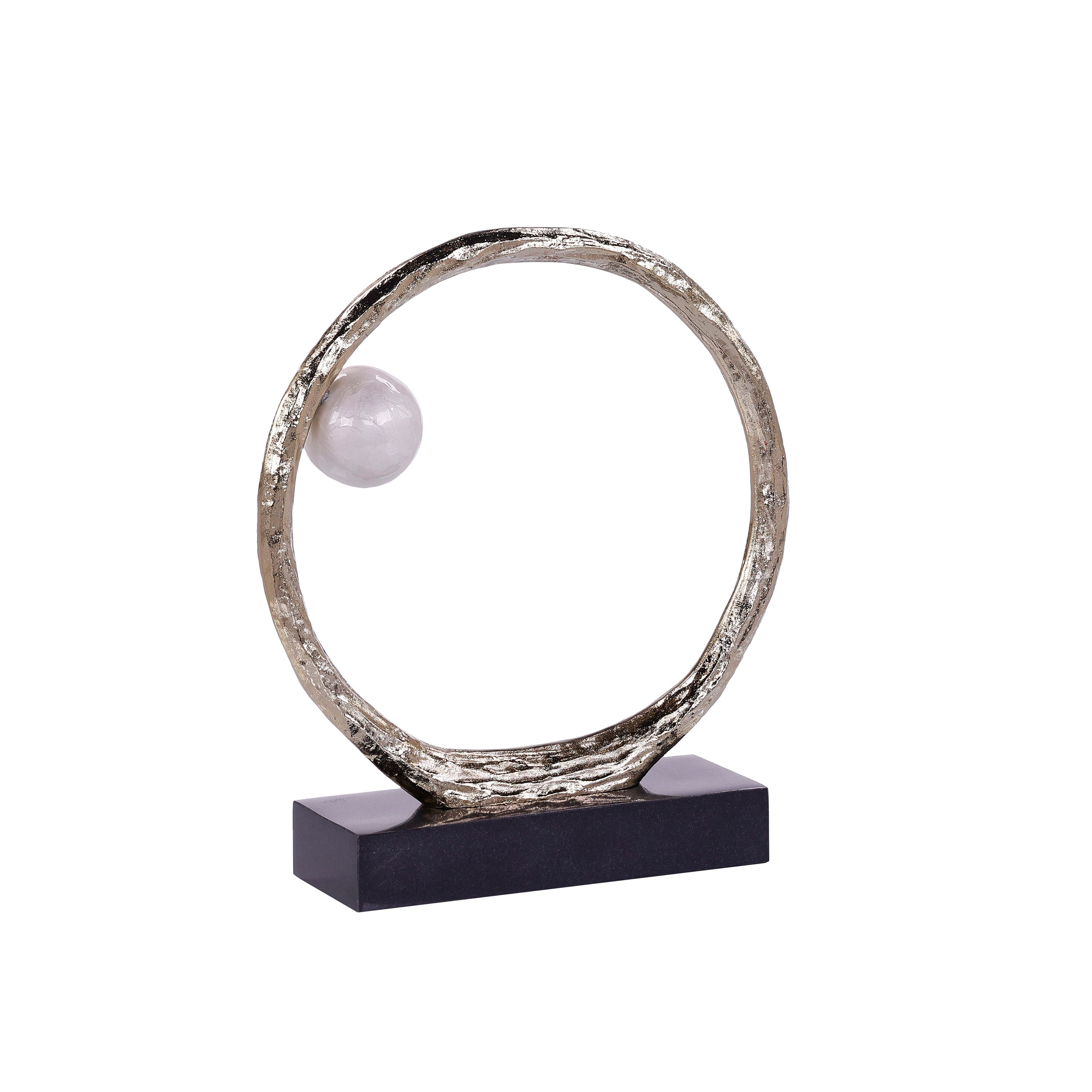 Anello di Perle Sculpture on Iron Base, Small | John-Richard - JRA-15229